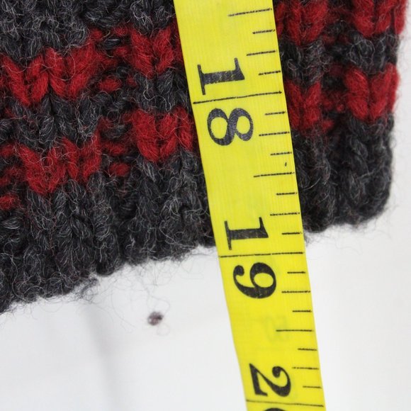 Delux Wool Jacket Kids Unisex Multicolor CANADA Full Zip Poler Fleece Lined - Picture 8 of 8